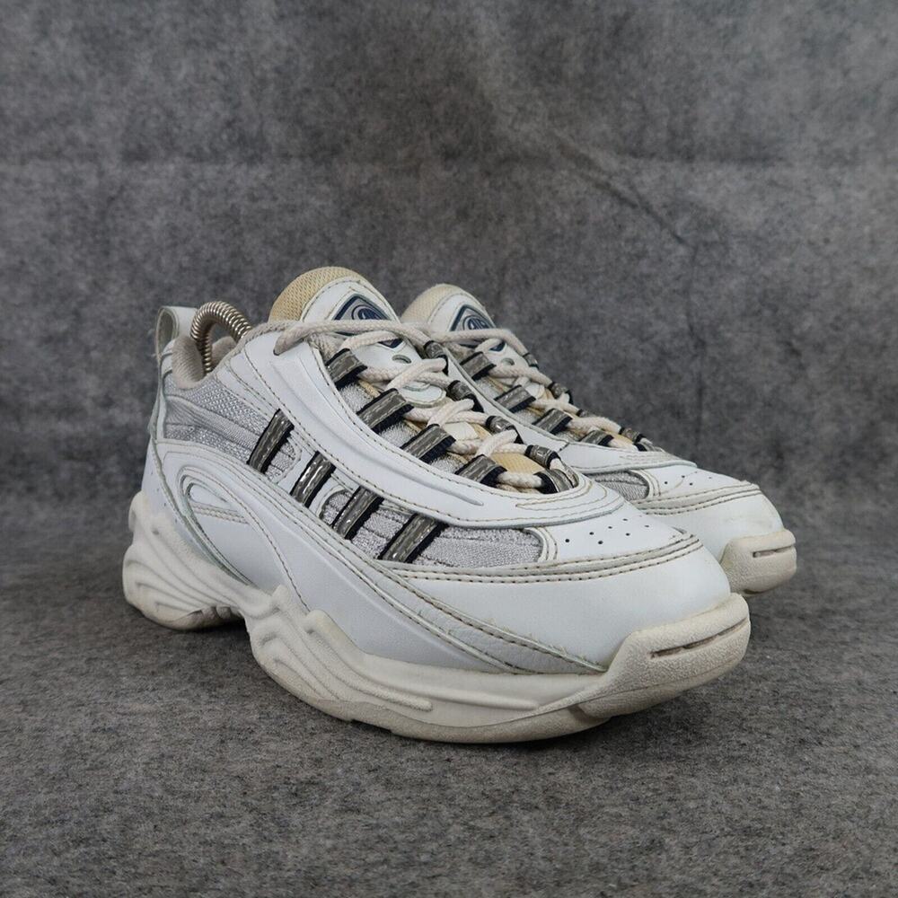Air Corps Shoes Womens 6.5 Athletic Trainers Tempest 2 Active Sport Retro White